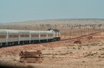 Grand Canyon Railway traveling to the Canyon